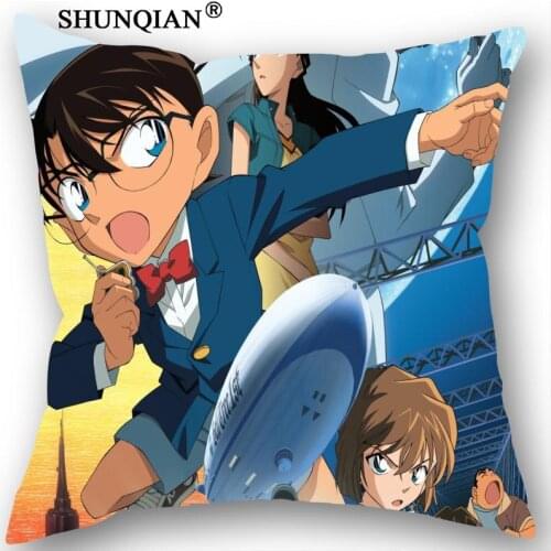 Best Detective Conan Pillowcase Wedding Decorative Pillow Cover Custom Gift For (Two Sides) Printed Pillow Cases 18-315