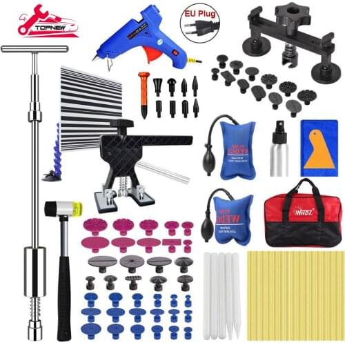 Tools Kit for Car Paintless Dent Repair Tool Hail Dent Removal Kit auto dent pullers Suction Cup dent Pulling Bridge