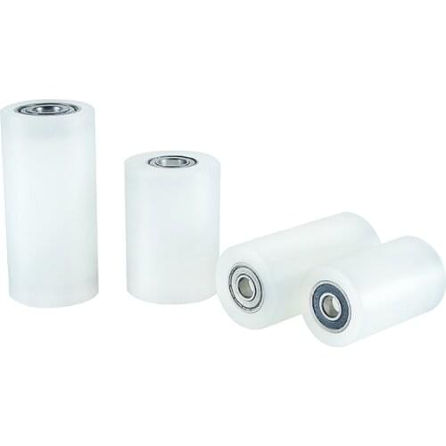 10MM 15MM Inner Diameter Hole Nylon Round Pulley Ball Double Bearing Guide Hanging Roller Wheel for Door Windows