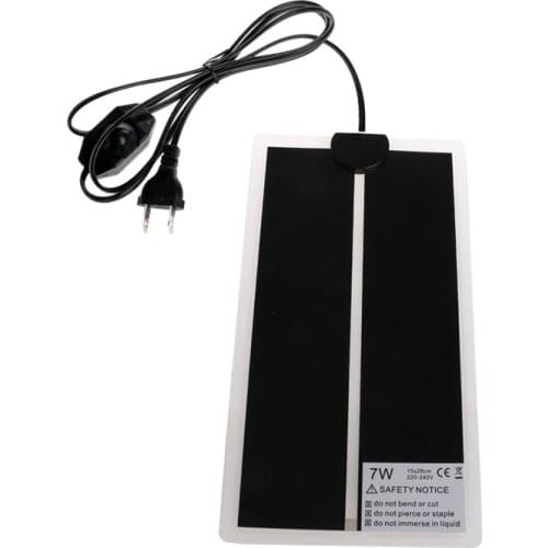 2020 New 1PC 5/7/14/28/35W Adjustable Temperature Reptile Heating Pet Warmer Bed Mat