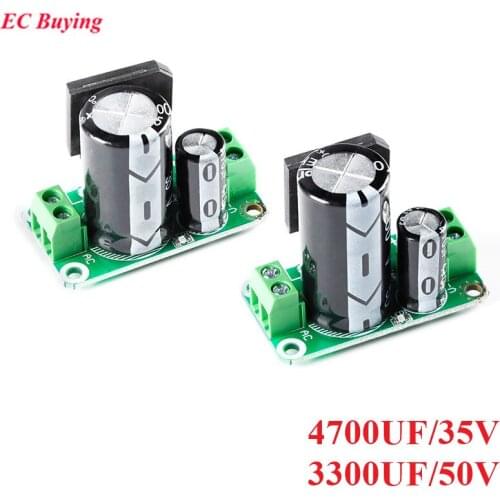 Single Power Supply Rectifier Filter Board Power Amplifier Non Regulator Power Module 8A 3300UF/50V 4700UF/35V