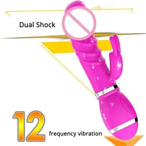 Sex Toys Adult Massage Stick Masturbation Device Silicone For Women Female Vibrators Rabbit Abs Chastity Rabbit Vibrator Sexshop