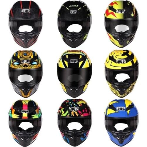 Road Cross-country Motorcycle Helmet Mens Full Helmet Full Face Helmet Sun Moon Roller Full Face Helmet Detachable Lining