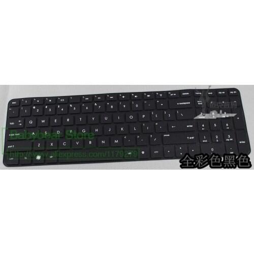 Silicone Keyboard Protective Film Cover Skin Protector For Hp Dv6-7000 Dv6 7045Tx 7208Tx 7205Tx 15.6 17.3 Inch