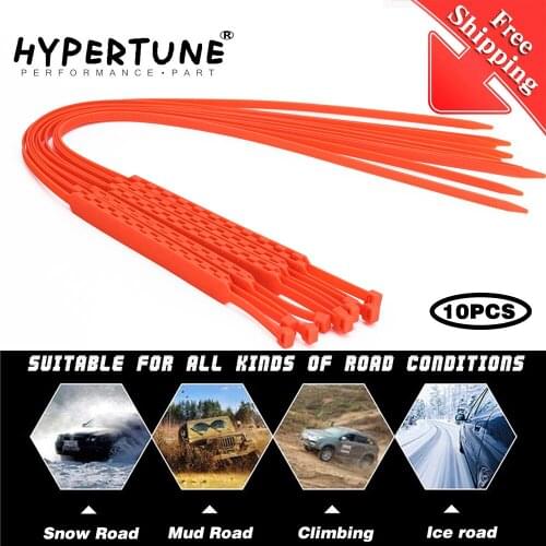 10pcs Newest 92cm Car Universal Anti Skid Snow Chains Nylon for Car Truck Snow Mud Wheel Tyre Tire Cable Ties Dropshippinp STC01