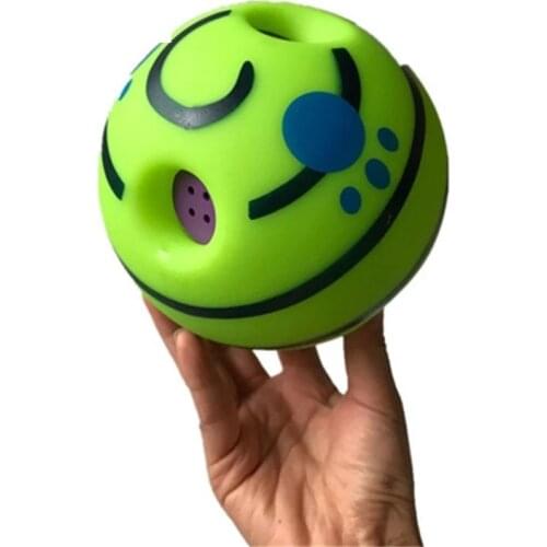 High Quality Wobble Wag Giggle Ball Interactive Dog Toy Pet Puppy Chew Toys Funny Sounds Dog Play Ball Training Sport Pet Toys