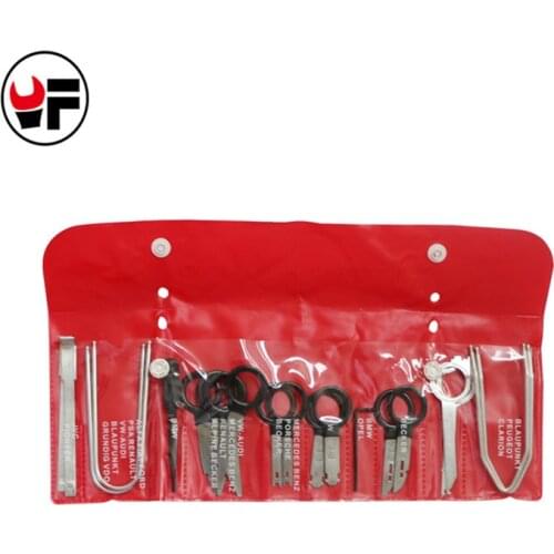 20 Pcs/Set Metal Auto Car Audio Door Clip Panel Disassembly & Maintenance Insulated Removal Pry Tool DVD Extractor Tools DN149