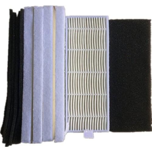 5x Robotic HEPA filter + 5x Sponge Filters for kitfort KT-519 kt 519 kt519 Robot Vacuum Cleaner Parts Accessories