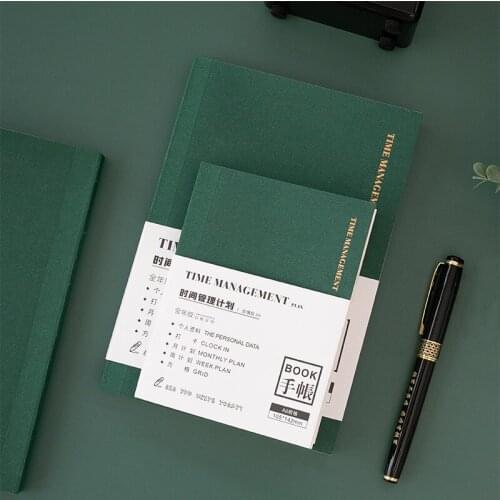 A5 A6 Self-filling HOBO Weekly Monthly Planner Agenda Notebook Daily Journal Travel Journal Note Stationery D40