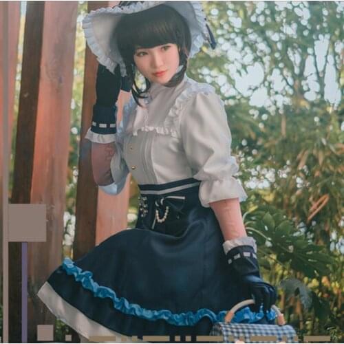 Anime Cosplay Game Emma Woods Cosplay Identity V Court Sweet Gardener Have Hat Female Lolita Dresses Temperament Princess