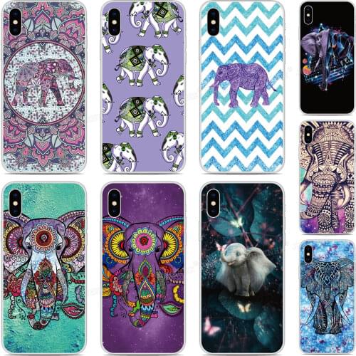 Elephant Phone Case For Huawei Nova 5 6 SE 7i Y7P 4e Y5 Y6 Honor 20 9X 8S Mate 30 P40 Plus P30 Pro Lite E P Smart 2019 Cover