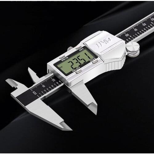 Electronic Digital Display Vernier Caliper 150mm Stainless Steel IP54 Protective Caliper Industrial Grade Measuring Instrument