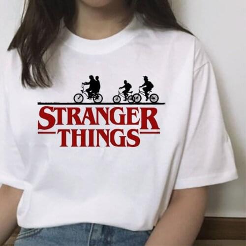 New Stranger Things 3 Printed tshirt Summer Upside Down Eleven Vogue T shirt Short Sleeve Fashion Clothing top tees