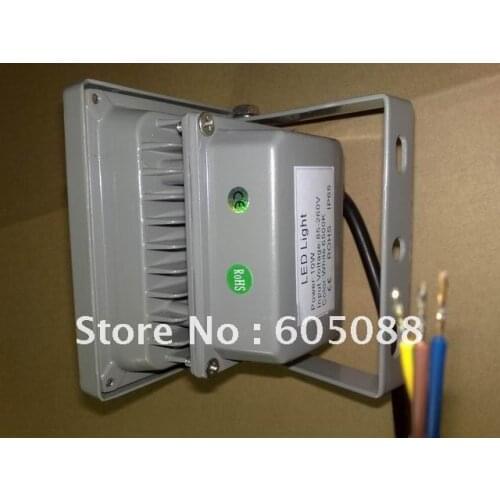 IP65 Outdoor 10W Epistar High Power Led Flooding Light AC85-265V CCT 6000-6500k Daylight White Color 20PCS/Lot Promotion