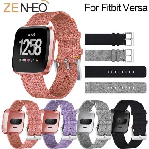 Soft Denim Watch Band Strap For Fitbit versa Sport Smartband Replacement Wristband For Fitbit versa Wrist Bands Watch Band
