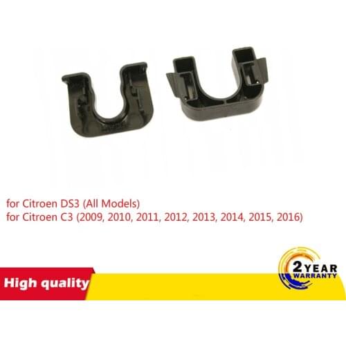 Set For PARCEL SHELF CLIP FOR ford CITROEN C3 DS3 PLASTIC REAR BRACKET BLACK 8795EN 8795.EN Brand New