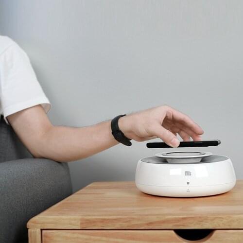 NILLKIN 2 in 1 Fast Wireless Charger Bluetooth Speaker For iPhone 11/11 Pro/ XS XR 8 For Samsung Galaxy S10 S10 Plus Note 8 S10