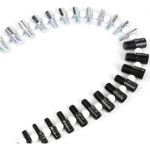 Identifier Portable Metal 26 Specifications Nut Bolt Inch Metric Measuring Screw Thread Checker Accurate Durable Inspection Tool