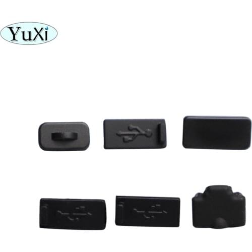 YuXi 5 in 1 Dust Plug Silicone Dust Proof Cover Stopper Dustproof Case Kits For Xbox Series S/ X Gaming Console