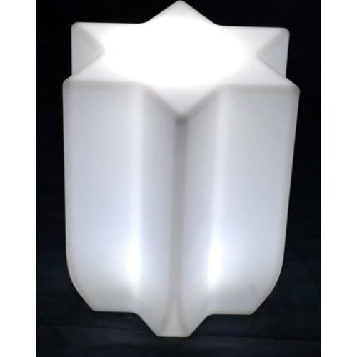 Skybess SK-LF35N (L42*W37*H45cm) Rechargeable LED Bar Stool Chair 16 Color Changing with remote Table Chair for Furniture 1pc