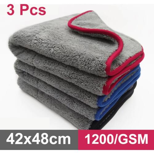 Auto Detaillering 42x48cm Auto Wassen Doek Microfiber Handdoek Car Cleaning Rag Voor Cars Dikke Microfiber Voor car Care Keuken