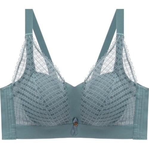 Womens Lace Underwear Super Push Up Padded BraSexy Wire Free Bras For Women Bralette Lingerie Intimates 34/75 - 40/90 AB Cup