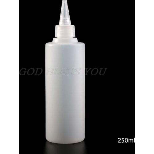 1PC White 250ML Glue Applicator Squeeze Bottle For Paper Quilling DIY Scrapbooking Paper Craft Tool Drop Shipping