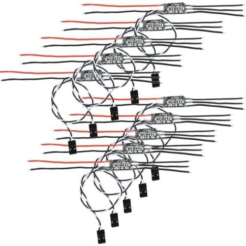 10PCS/LOT RW.RC V14.2 Version BLHeli Program OPTO mini 16A/20A 30A ESC for Drone 250 FPV F18256/58-10