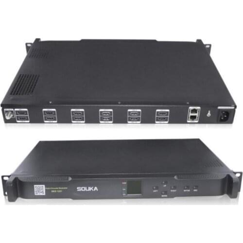 12CH HDMI Input and 1RF&1IP output Digital encoder modulator for Hotel TV