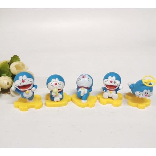 20pcs/lot Japanese Cartoon Cat 4cm Home Decoration Kids Toys Capsule Toy