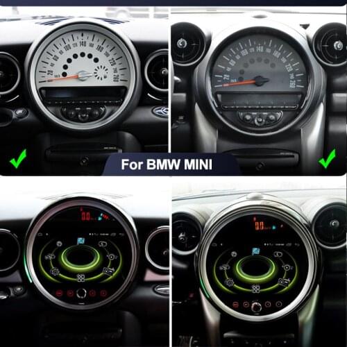 Car Android 10 GPS Stereo Screen For Mini One Cooper R55 R56 Peaceman Mini Clubman 2011 Convertible Autoradio Carplay DSP Player