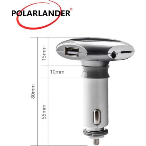 Car MP3 Player Bluetooth FM Transmitter FM Modulator HandsFree Car Kit LCD Display USB Charger