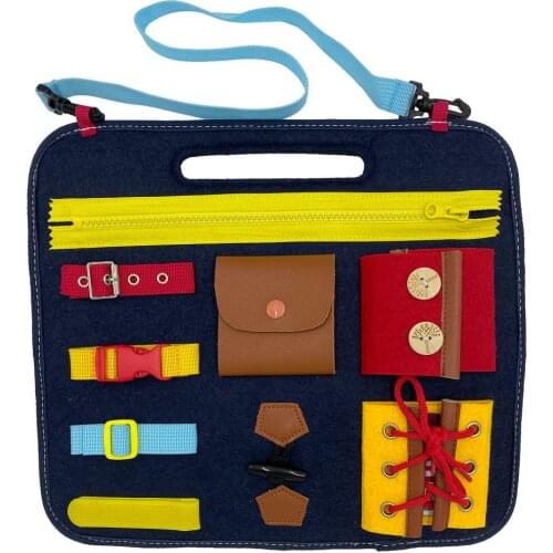 Baby Board Toddler Early Educational Basic Skills Learn Toy For Body And Mind Understanding Intellectual Development