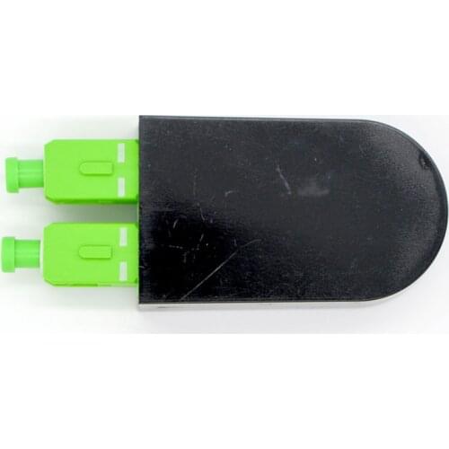 GONGFENG 10PCS NEW SC/APC SM Single Mode Optic Fiber Loop Back Connector Flange Adapter Coupler Test Connector Special Sales