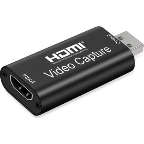 4K HDMI to USB2.0 Video Capture Card 1080P 30fps Recorder OBS Game Live Streamer no driver need support 60fps on 720p most os