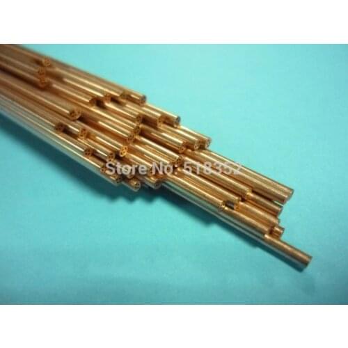 5.0mmx400mm Multihole Ziyang Copper Electrode Tube for EDM Drilling Machines