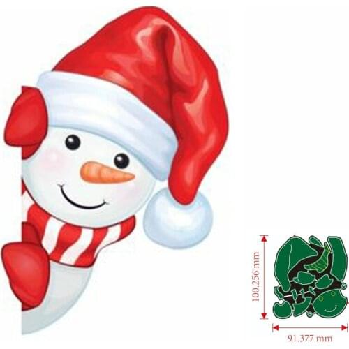 Metal Cutting Dies snowman DIY Scrapbooking Paper Cards Decorative Craft Embossing