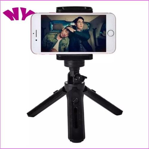 Mini Tripod Stand Phone Holder For Smartphone Selfie Video Tripod Stand Handle Grip For Phone Live Wholesale Customized Logo