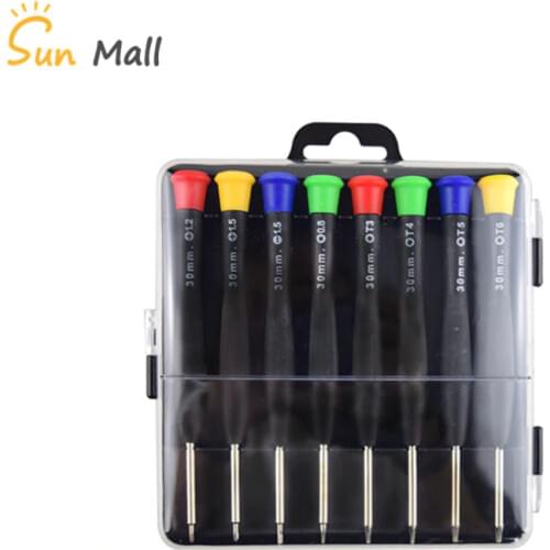 8 in 1 Multi-function Screwdriver Set /Five-Star Cross/Mobile Phone Disassemble Tool/Watch Repair Combination Hand Tools