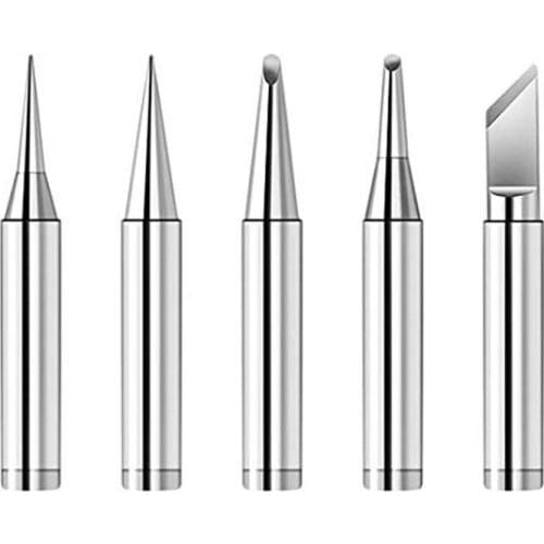 Soldering Iron Tip Pure Copper Lead-free Solder Tips Welding Head BGA Tools For Soldering Repair Station and Soldering iron kits