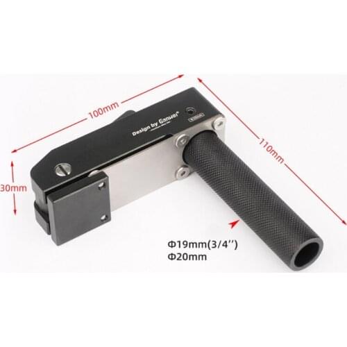 M89B Woodworking Desktop Quick Hold Down Clamp Rail Table Clip Strength Aluminum Alloy Stainless Steel 19/20mm Hole Tool