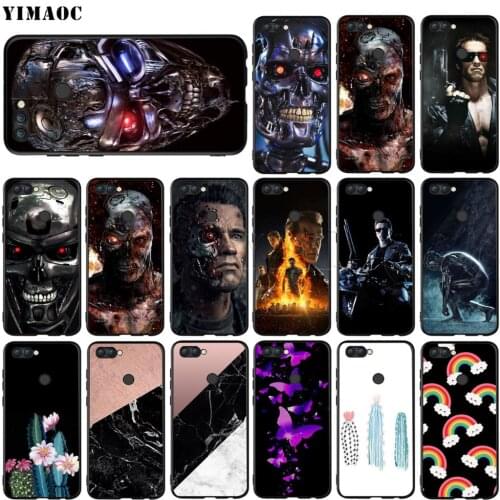 YIMAOC Terminator Schwarzenegger Silicone Case for Huawei Honor 6a 7a 7c 7x 8 9 10 Lite Pro Y6 Prime 2018 2017