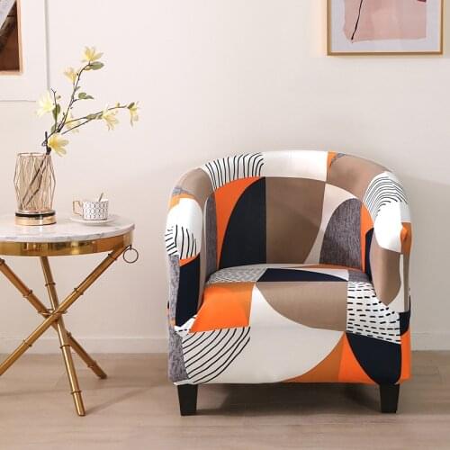 Modern Armchair Covers Elastic Stretch Sofa Cover Protection Case for Living Room All-inclusive Club Chair Cover