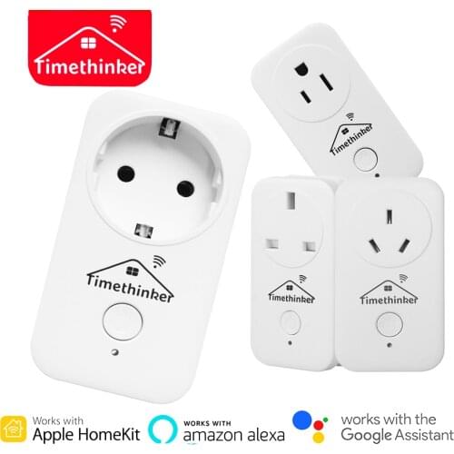 Timethinker WS2 Smart WiFi Socket US EU Homkit Plug for Apple Homekit Alexa Google Home Siri Voice Remote Control Vstarcam
