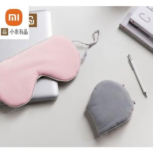 Xiaomi youpin home Ice silk breathable cool and temperature dual-use shading travel sleep adjustable eye mask