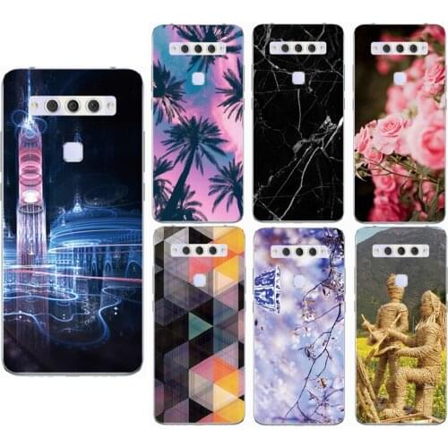 Animal Colorful Case for TCL Plex Silicone Soft Covers for TCL 10 SE Case Protector Baicvery Back Cover for Case