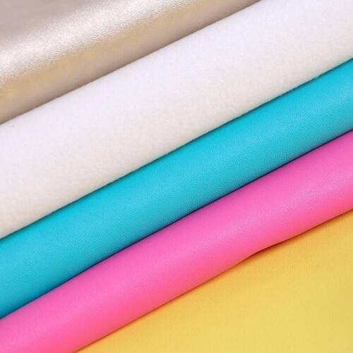 0.7mm thick sheep skin grain PU leather/ solid synthetic leather/ for sofa and chairs/ fabric leather/ many colors