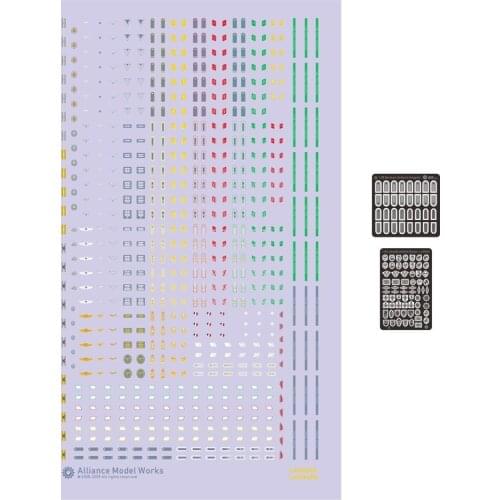 1/35 German WWII Luftwaffe Uniform Insignia and Devices 1 Set (Etching Parts+Decal)