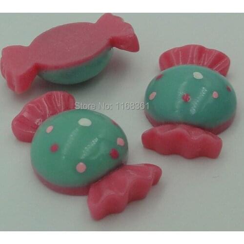 1pcs/lot resin flat back turquoise dot sugar 21mm simulation of food Cabochon Scrapbook DIY phone decoration B304-8