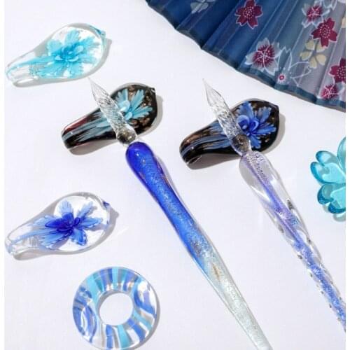 1Pcs Chopsticks Stand Tableware Multi Purpose Soda Lime Glass Home Crafts Nice Gift Japanese-style Pen Holder Kitchen Tools